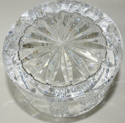 Lot 91 - A Waterford crystal bottle coaster