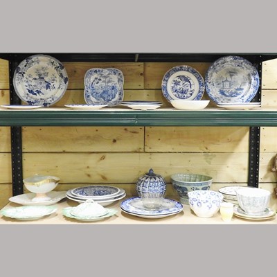 Lot 138 - A collection of mainly 19th century china