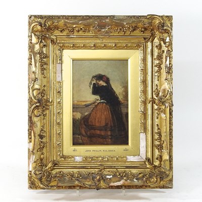 Lot 154 - Attributed to John Phillip, RA, 1817-1867