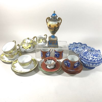 Lot 254 - A Noritake part coffee service