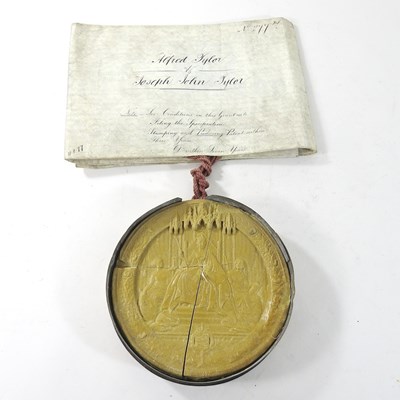 Lot 109 - A Victorian patent and wax seal