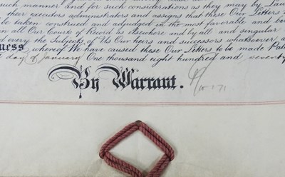 Lot 109 - A Victorian patent and wax seal