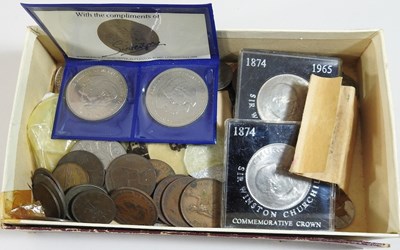 Lot 115 - A collection of coins