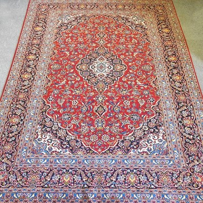 Lot 263 - A Persian woollen carpet