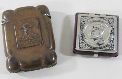 Lot 97 - An early 20th century silver purse