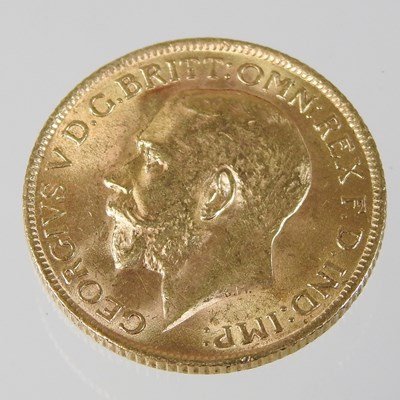 Lot 94 - A George V sovereign