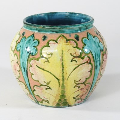 Lot 36 - A Della Robbia vase