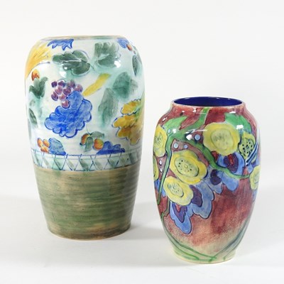 Lot 8 - A Royal Doulton Brangwyn ware vase