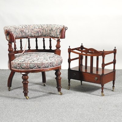 Lot 441 - A Victorian armchair