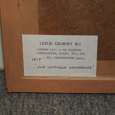 Lot 456 - Leslie Gilbert, RI, 1912-2002