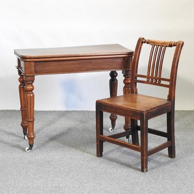 Lot 513 - A Victorian mahogany tea table