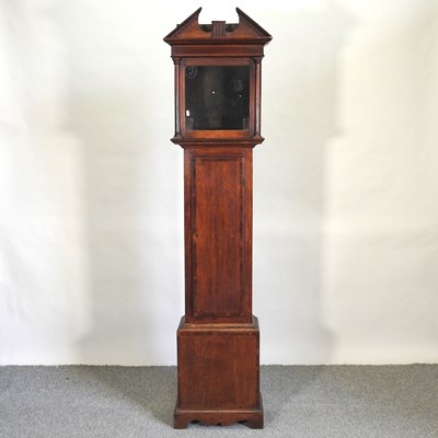 Lot 546 - An 19th century longcase clock case