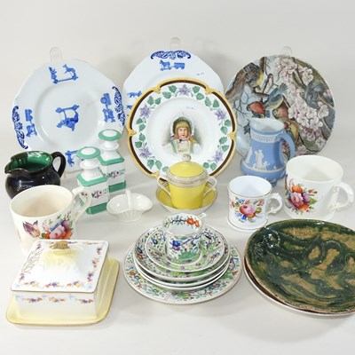 Lot 249 - A collection of 19th century china