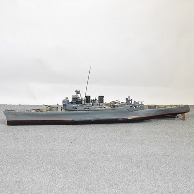 Lot 558 - A remote control warship