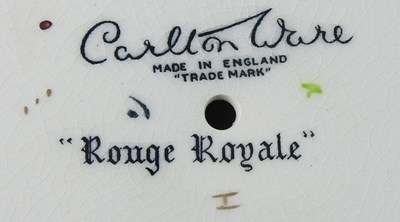 Lot 166 - A Cartlon Ware Rouge Royal coffee service