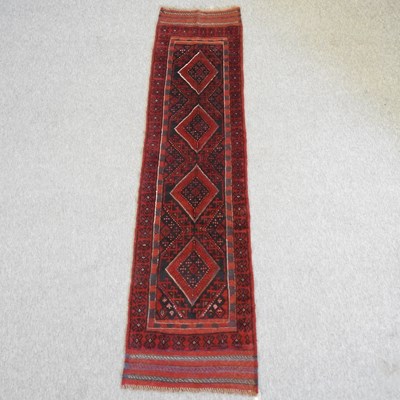 Lot 210 - A Persian runner