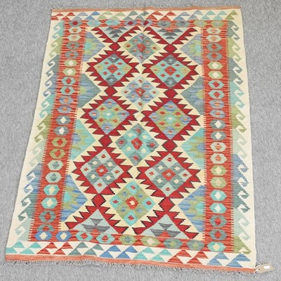 Lot 300 - A kelim rug