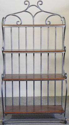 Lot 441 - A modern French style baker's rack