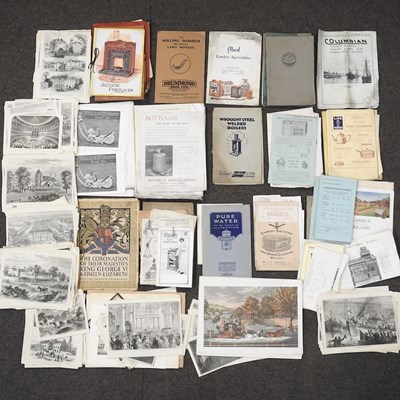 Lot 245 - A collection of ephemera