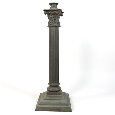 Lot 156 - A 19th centuury lamp base