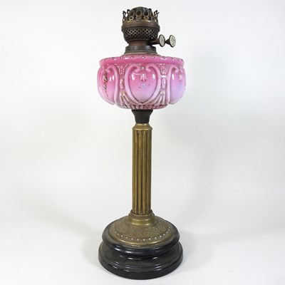 Lot 311 - A 19th century oil lamp base