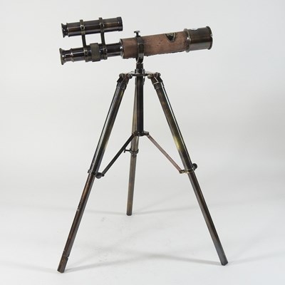 Lot 54 - A desk telescope on stand