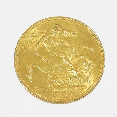 Lot 2 - A Victorian sovereign