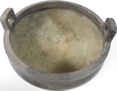 Lot 674 - A Chinese iron censer