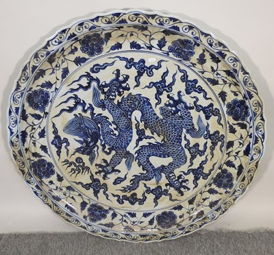 Lot 595 - A very large Chinese charger