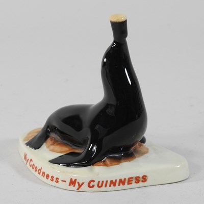 Lot 140 - A Carltonware Guinness advertising model of a seal