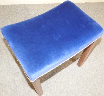 Lot 68 - A George VI Coronation stool