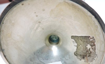 Lot 212 - A silver goblet