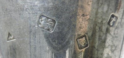 Lot 212 - A silver goblet