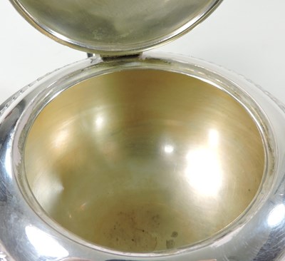 Lot 6 - A Sterling silver dish