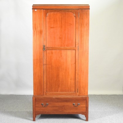 Lot 749 - An early 20th century wardrobe