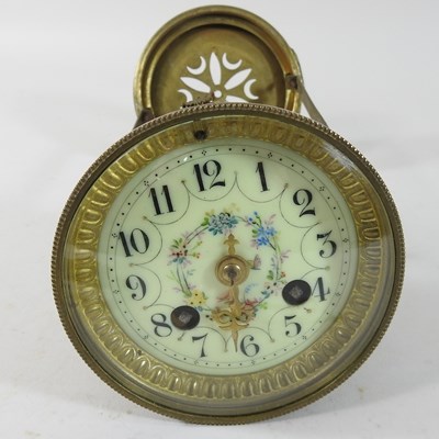 Lot 223 - A 19th century French clock movement