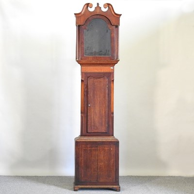 Lot 675 - A 19th century longcase clock case