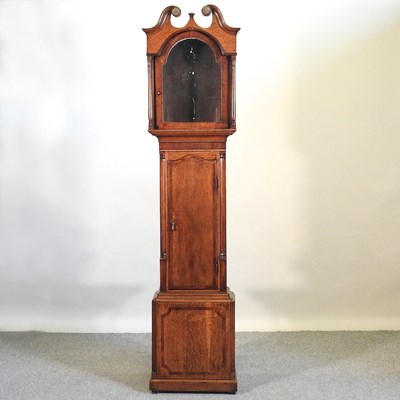 Lot 616 - A 19th century longcase clock case