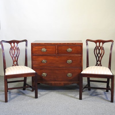 Lot 667 - A Regency mahogany chest