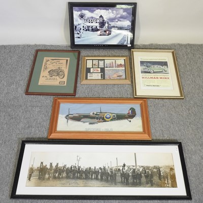 Lot 217 - A collection of pictures and prints