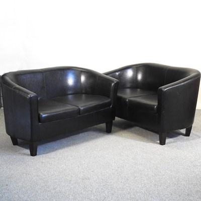 Lot 500 - A pair of sofas