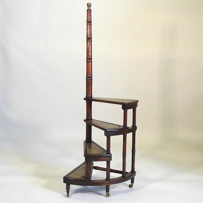 Lot 328 - A set of library steps