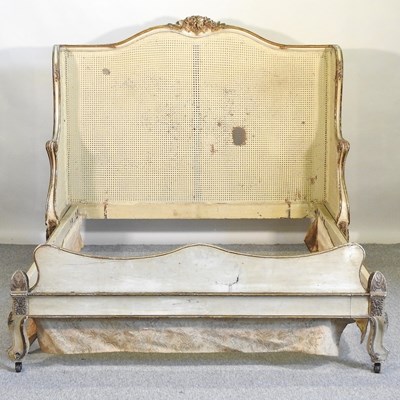 Lot 449 - A French style bedstead