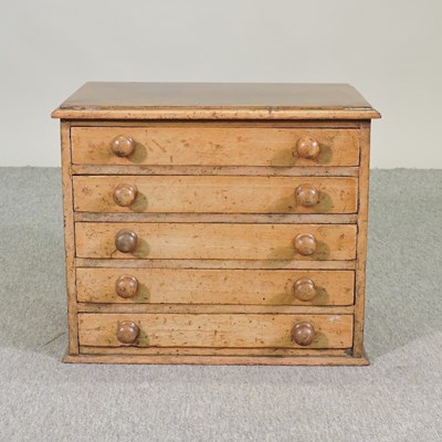 Lot 490 - A Victorian collector's chest