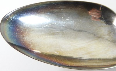 Lot 96 - A George IV silver basting spoon
