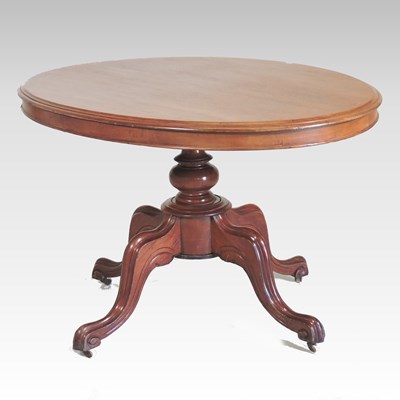 Lot 322 - A Victorian mahogany breakfast table