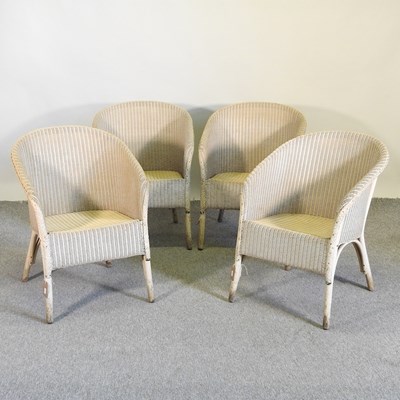 Lot 577 - A set of Lloyd Loom chairs