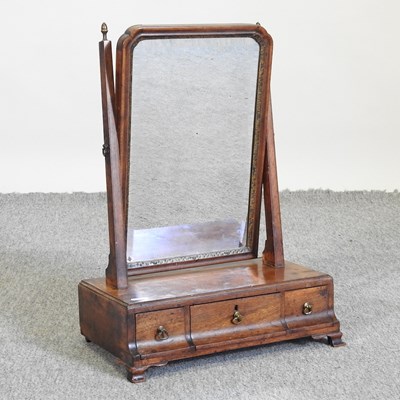 Lot 661 - A 19th century toiletry mirror