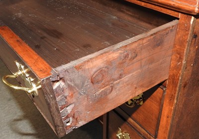 Lot 294 - A George III style desk