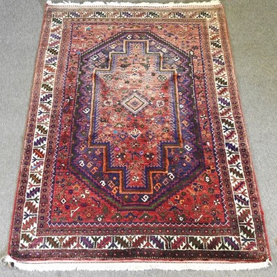 Lot 769 - A Turkish woollen rug